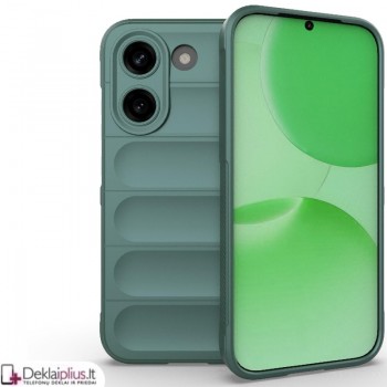 Magic Shield guminis dėklas - žalias (Xiaomi Poco X8 Pro)